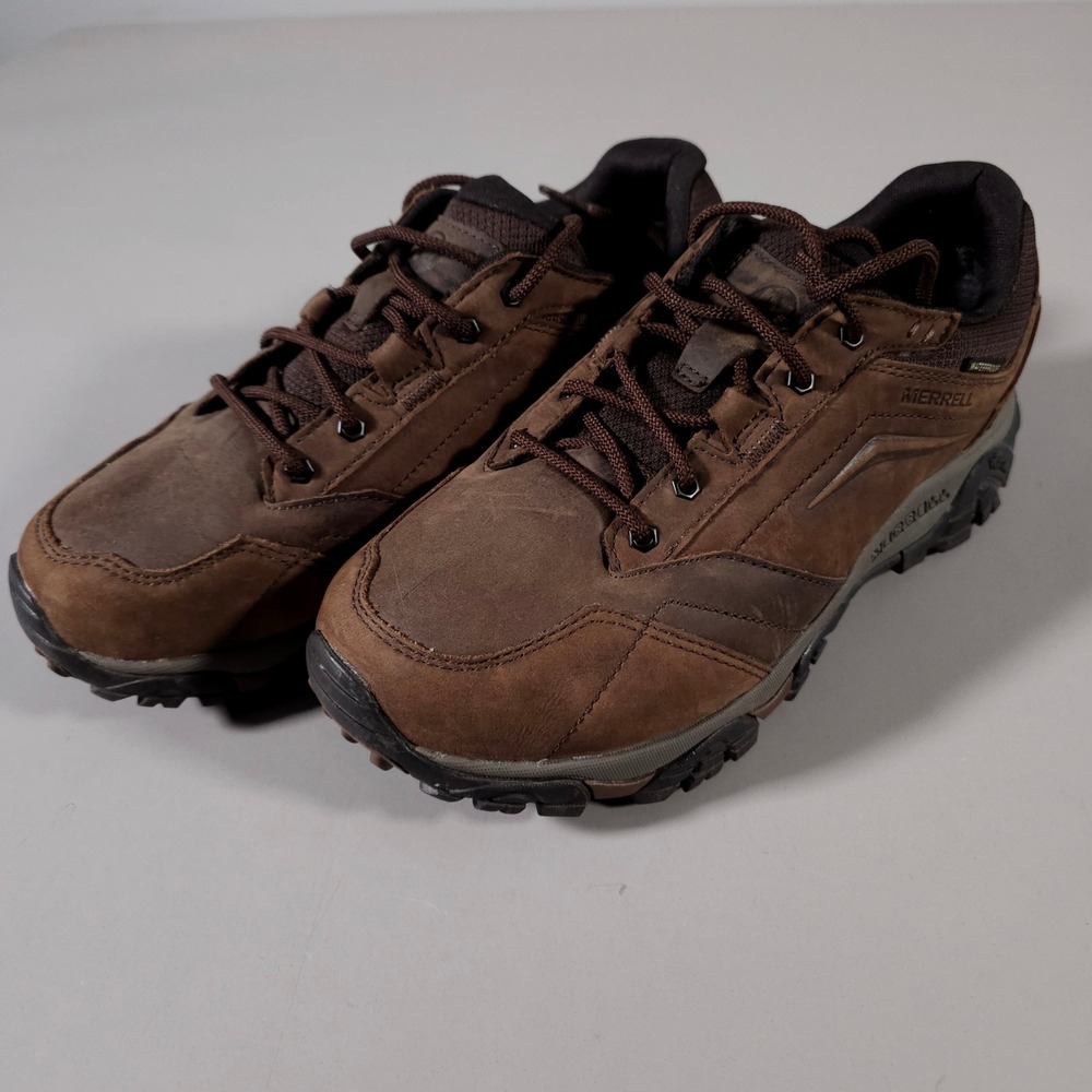 Merrell Moab Adventure Lunar Hiking Shoes Mens 9W Brown Waterproof J91825W